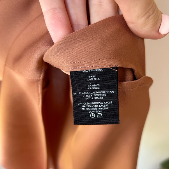 Theory silk midi dress - Picture 4 of 4